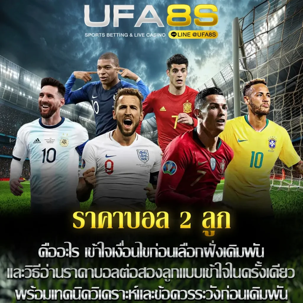 ราคาบอล 2 ลูก